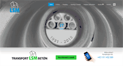 Desktop Screenshot of lsm.sk